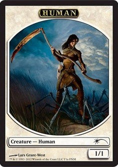 Human // Wolf Token [FNM Promos] | RetroPlay Games