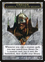 Garruk, Caller of Beasts Emblem [Magic 2014 Tokens] | RetroPlay Games