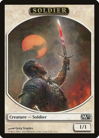 Soldier [Magic 2013 Tokens] | RetroPlay Games