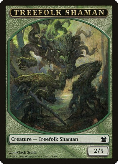 Treefolk Shaman [Modern Masters Tokens] | RetroPlay Games