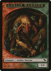 Goblin Warrior [Shadowmoor Tokens] | RetroPlay Games