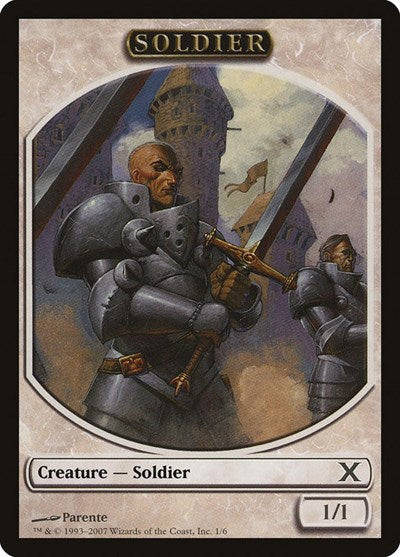 Soldier [Tenth Edition Tokens] | RetroPlay Games