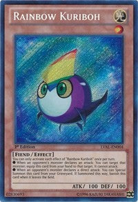 Rainbow Kuriboh [LVAL-EN004] Secret Rare | RetroPlay Games