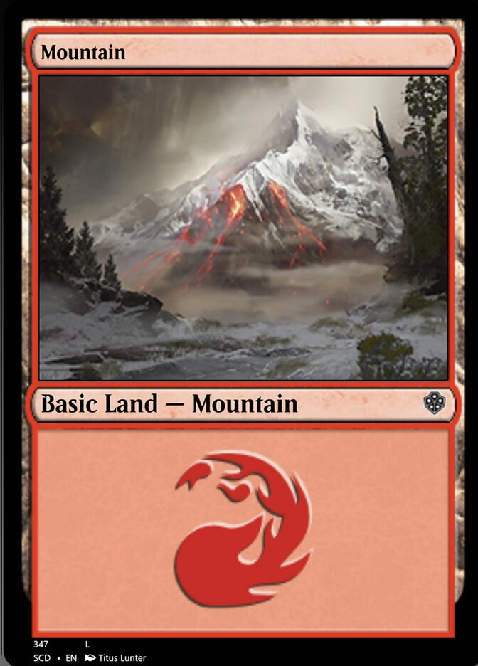 Mountain (347) [Starter Commander Decks] | RetroPlay Games