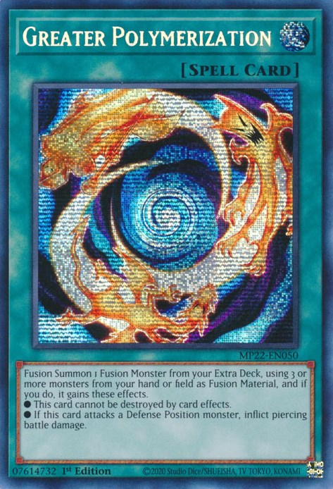 Greater Polymerization [MP22-EN050] Prismatic Secret Rare | RetroPlay Games