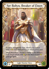 Ser Boltyn, Breaker of Dawn // Boltyn [MON029 // MON030] (Monarch)  1st Edition Normal | RetroPlay Games