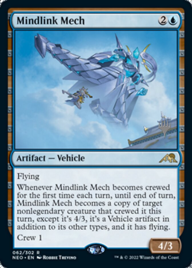 Mindlink Mech (Promo Pack) [Kamigawa: Neon Dynasty Promos] | RetroPlay Games