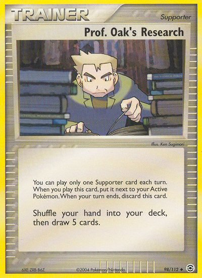Prof. Oak's Research (98/112) [EX: FireRed & LeafGreen] | RetroPlay Games