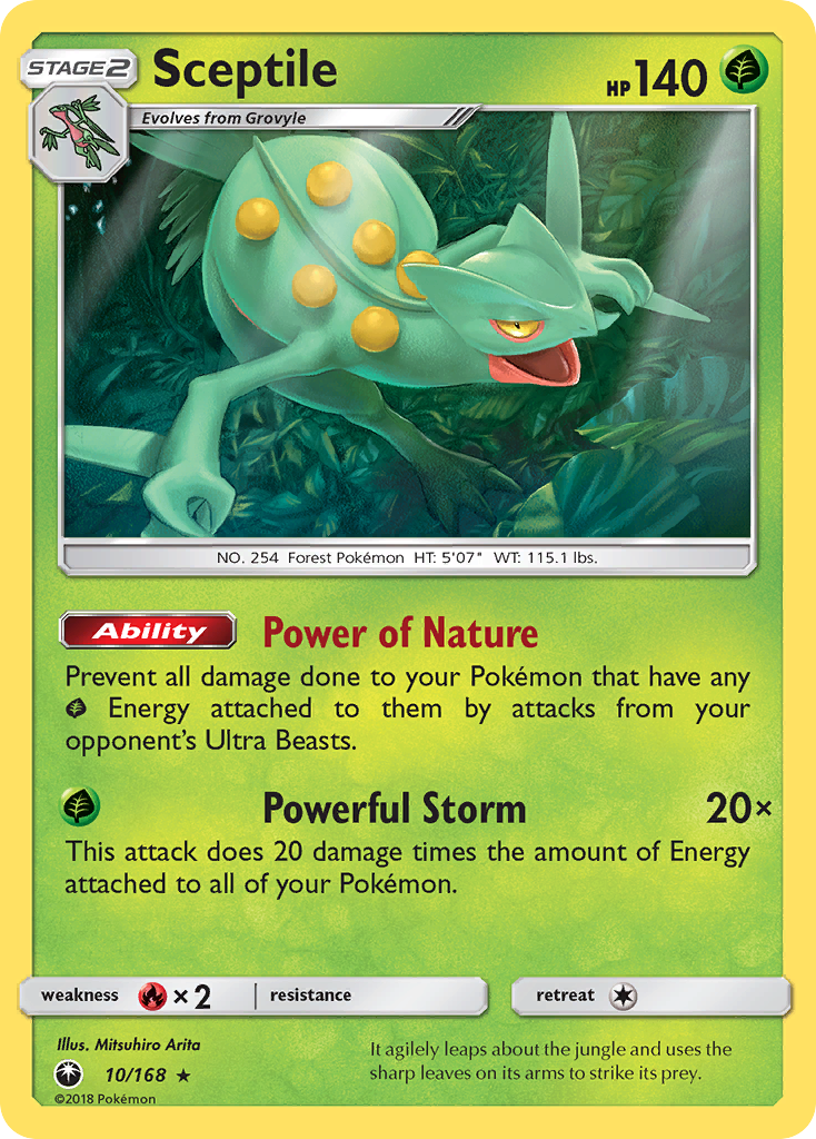 Sceptile (10/168) [Sun & Moon: Celestial Storm] | RetroPlay Games