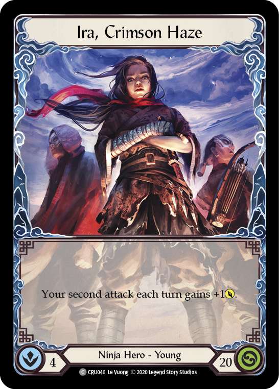 Ira, Crimson Haze [CRU046] (Crucible of War)  1st Edition Rainbow Foil | RetroPlay Games