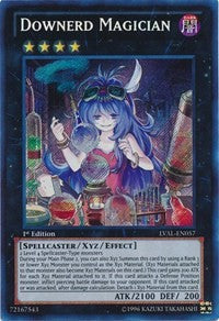 Downerd Magician [LVAL-EN057] Secret Rare | RetroPlay Games