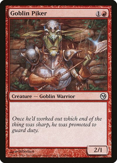 Goblin Piker [Duels of the Planeswalkers] | RetroPlay Games