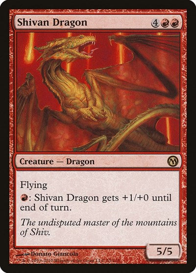 Shivan Dragon [Duels of the Planeswalkers] | RetroPlay Games