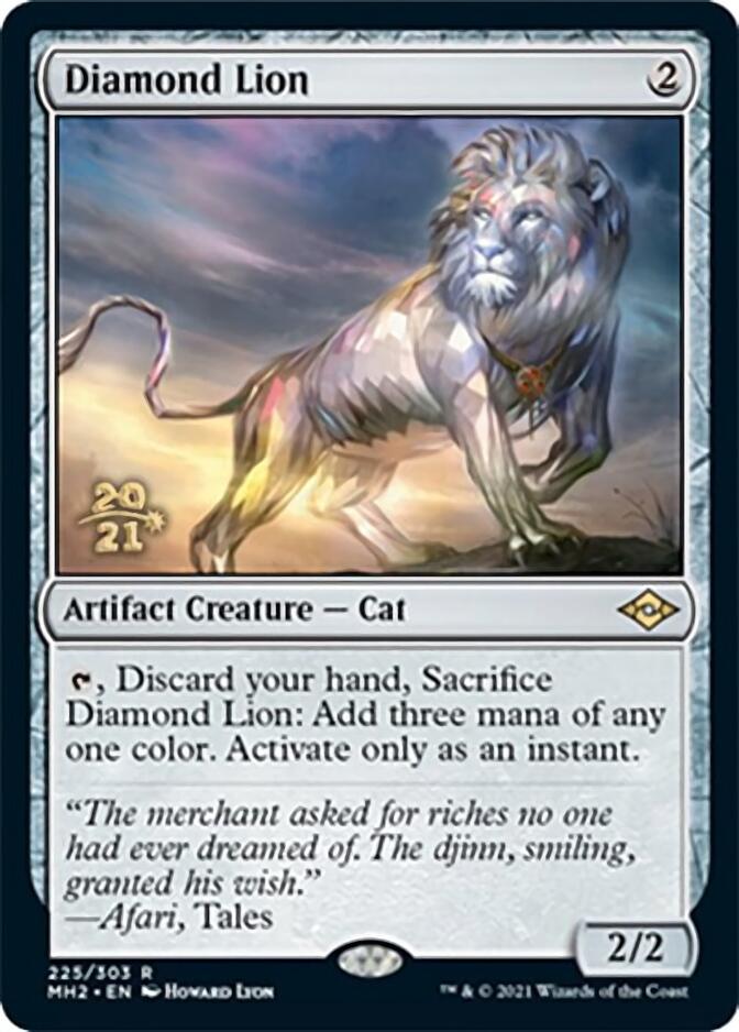 Diamond Lion [Modern Horizons 2 Prerelease Promos] | RetroPlay Games