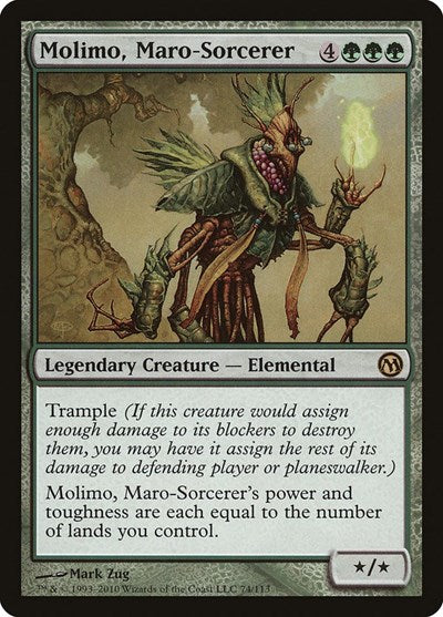 Molimo, Maro-Sorcerer [Duels of the Planeswalkers] | RetroPlay Games