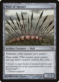 Wall of Spears [Duels of the Planeswalkers] | RetroPlay Games