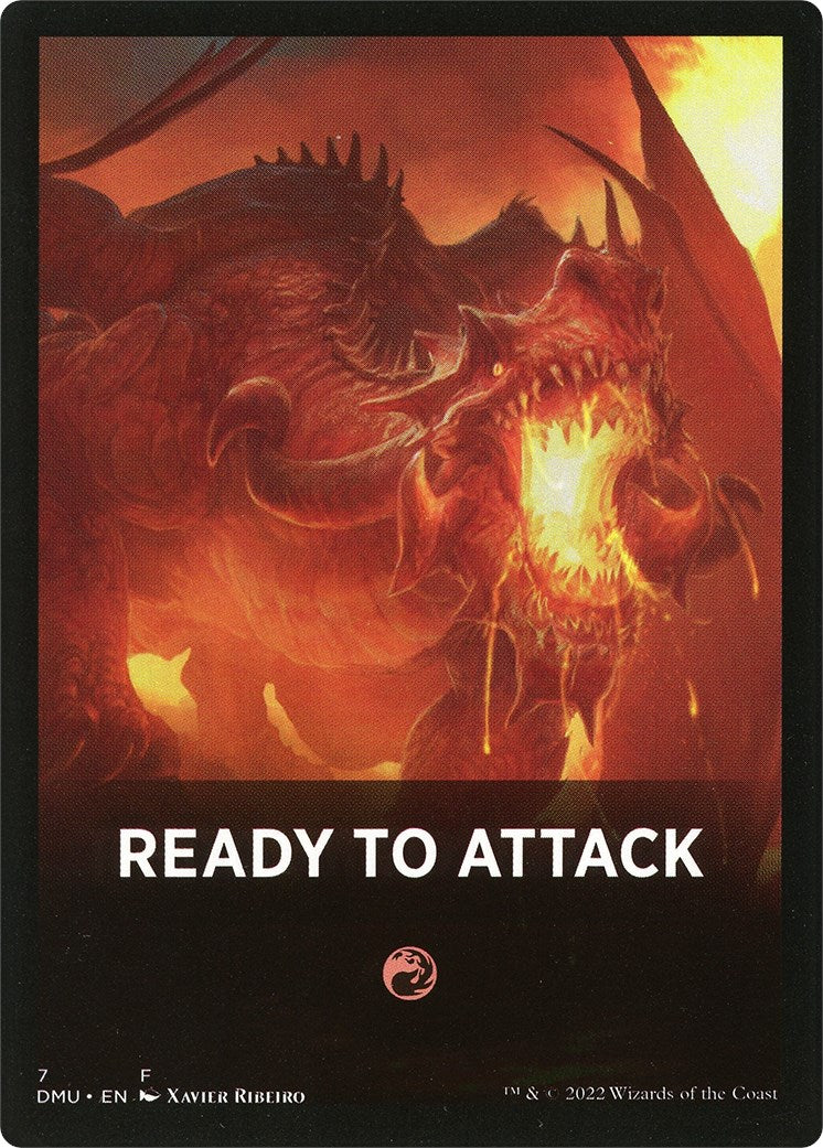 Ready to Attack Theme Card [Dominaria United Tokens] | RetroPlay Games