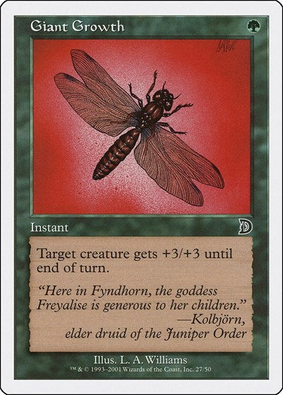 Giant Growth [Deckmasters] | RetroPlay Games