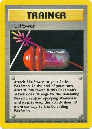 PlusPower (84/102) [Base Set Unlimited] | RetroPlay Games