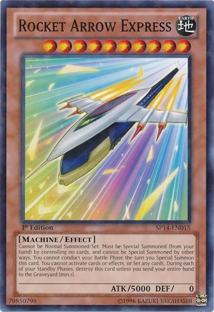 Rocket Arrow Express [SP14-EN015] Starfoil Rare | RetroPlay Games