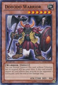 Dododo Warrior [SP14-EN018] Starfoil Rare | RetroPlay Games