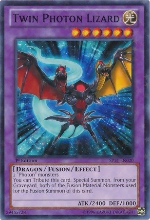 Twin Photon Lizard [SP14-EN020] Starfoil Rare | RetroPlay Games