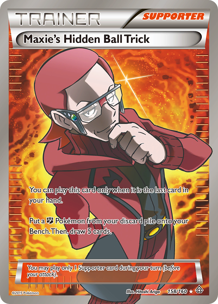 Maxie's Hidden Ball Trick (158/160) [XY: Primal Clash] | RetroPlay Games