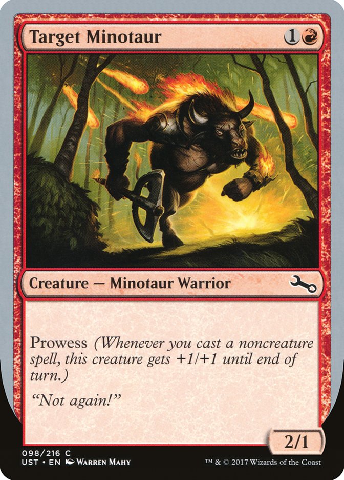 Target Minotaur (Fire Art) [Unstable] | RetroPlay Games