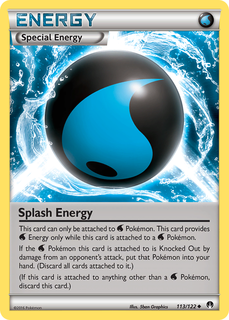 Splash Energy (113/122) [XY: BREAKpoint] | RetroPlay Games