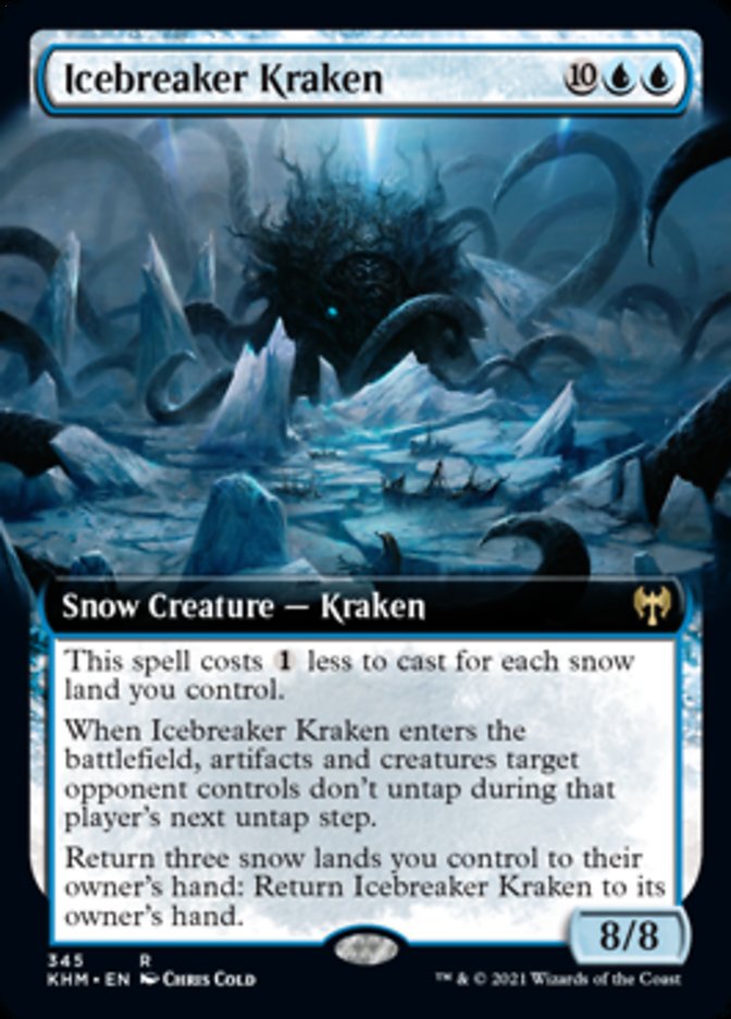 Icebreaker Kraken (Extended Art) [Kaldheim] | RetroPlay Games