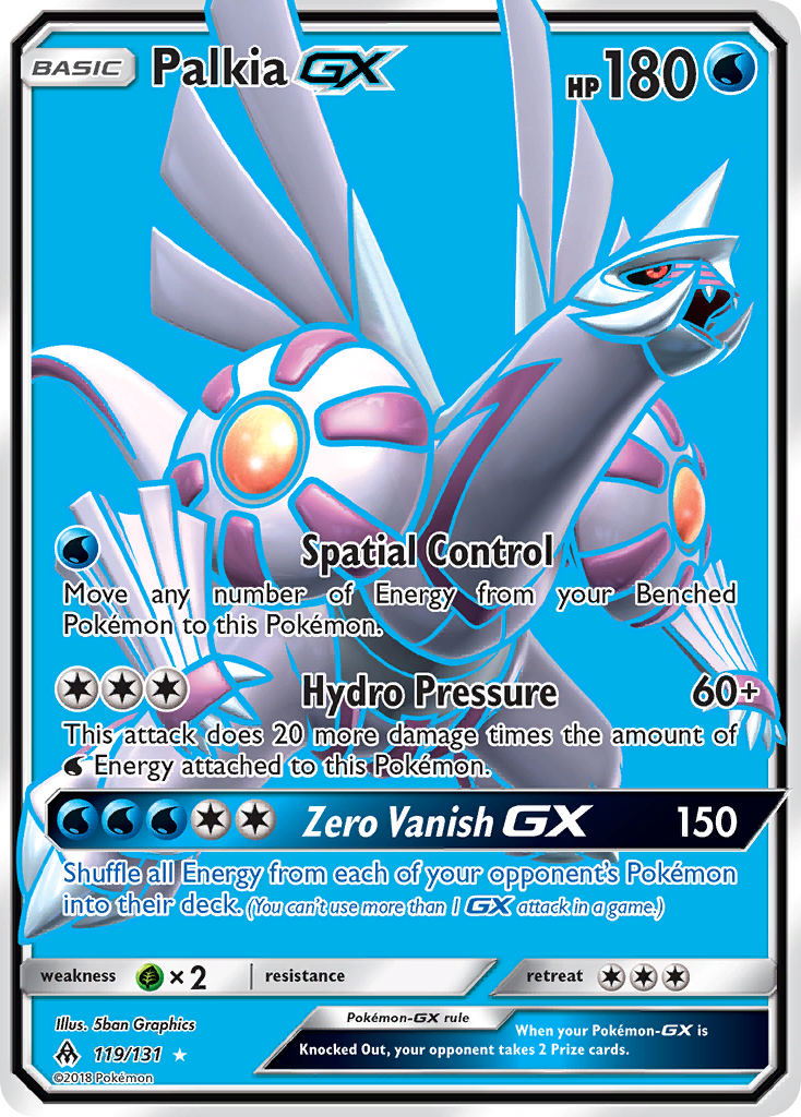 Palkia GX (119/131) [Sun & Moon: Forbidden Light] | RetroPlay Games