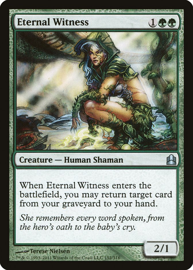 Eternal Witness [Commander 2011] | RetroPlay Games
