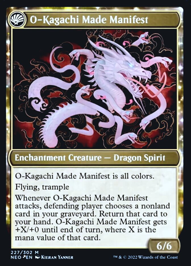 The Kami War // O-Kagachi Made Manifest [Kamigawa: Neon Dynasty Prerelease Promos] | RetroPlay Games