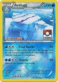 Avalugg (31/106) (League Promo 3rd Place) [XY: Flashfire] | RetroPlay Games