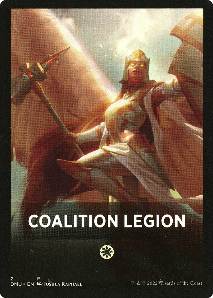 Coalition Legion Theme Card [Dominaria United Tokens] | RetroPlay Games