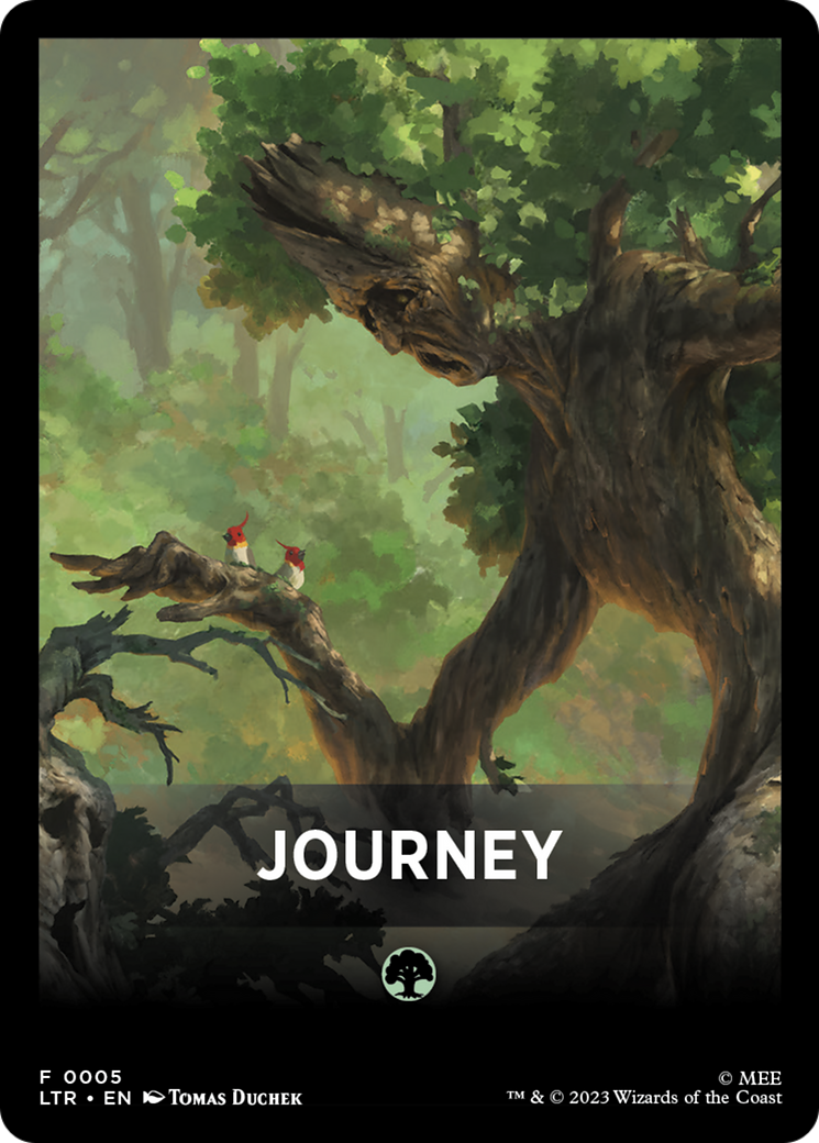 Journey Theme Card [The Lord of the Rings: Tales of Middle-Earth Tokens] | RetroPlay Games