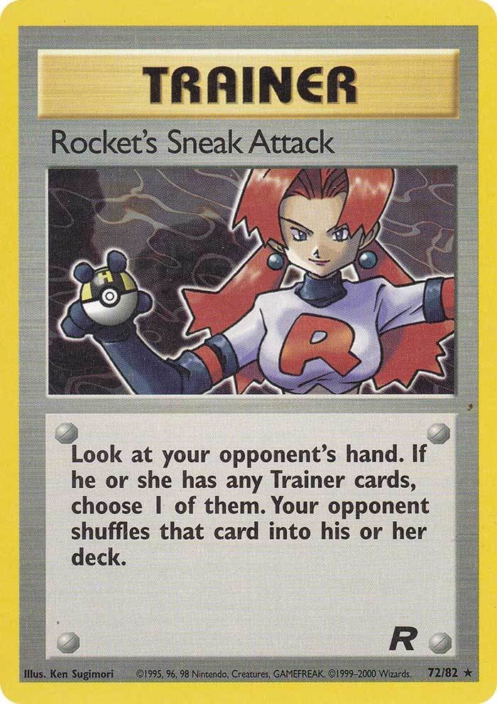 Rocket's Sneak Attack (72/82) [Team Rocket Unlimited] | RetroPlay Games