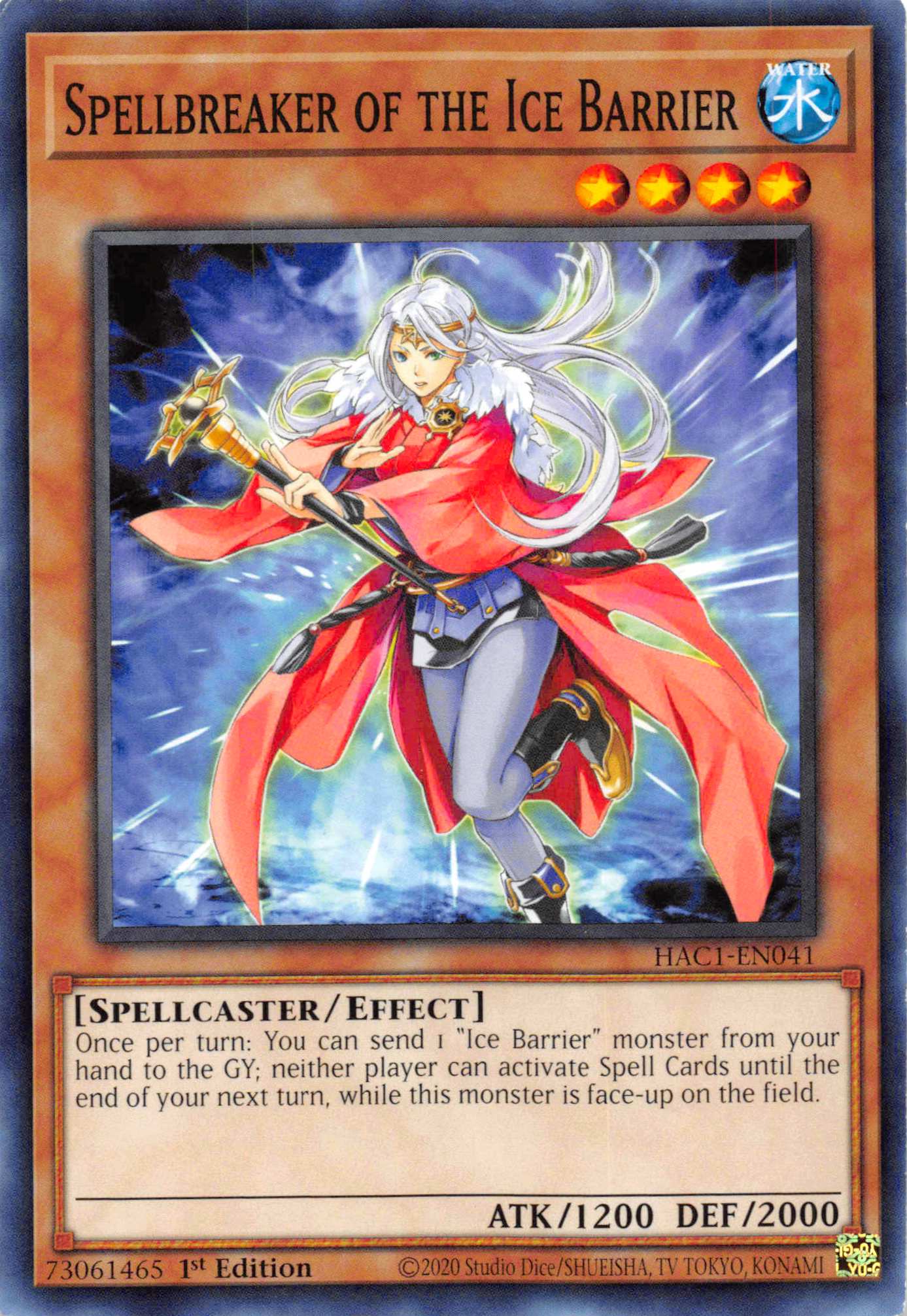 Spellbreaker of the Ice Barrier [HAC1-EN041] Common | RetroPlay Games