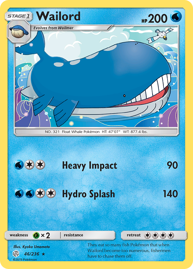 Wailord (46/236) [Sun & Moon: Cosmic Eclipse] | RetroPlay Games