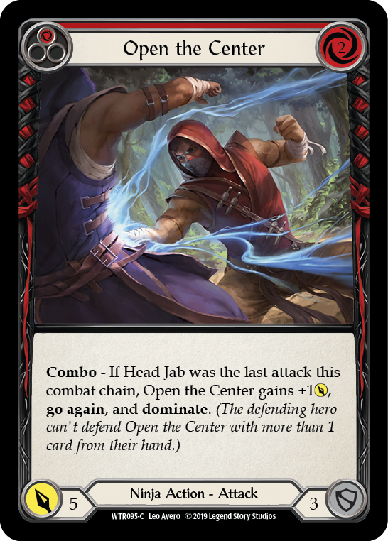 Open the Center (Red) [WTR095-C] (Welcome to Rathe)  Alpha Print Rainbow Foil | RetroPlay Games