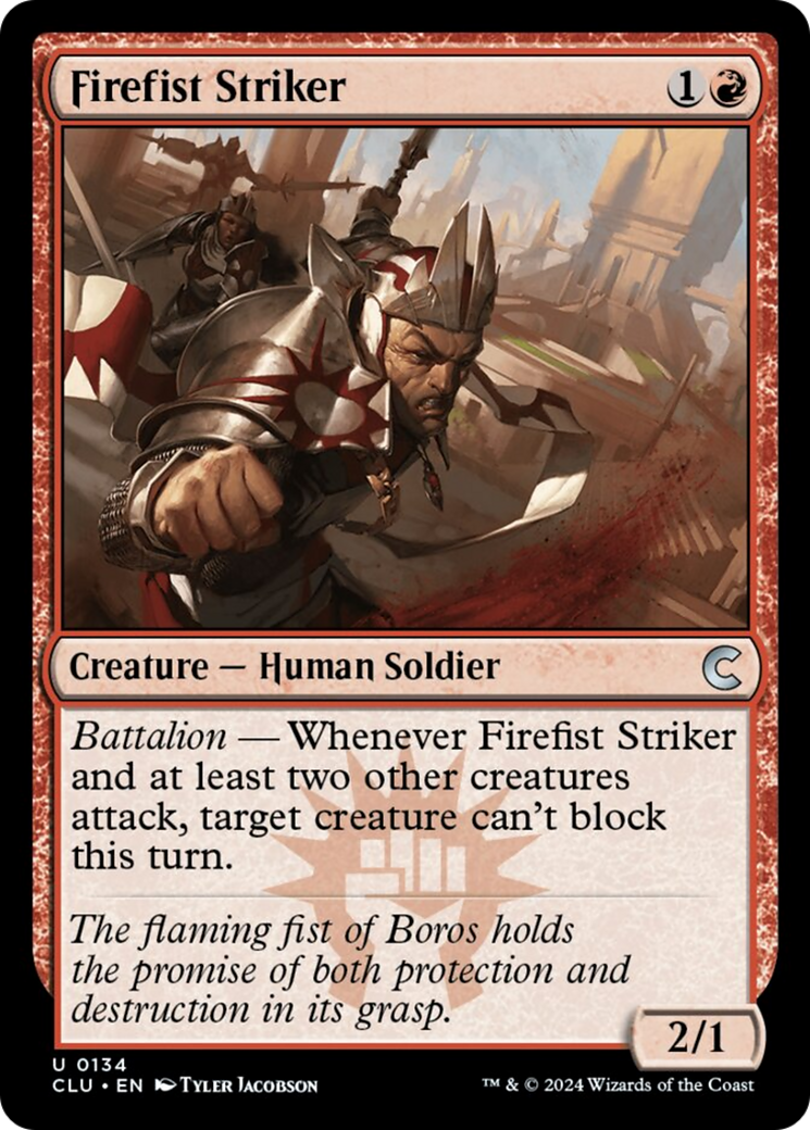 Firefist Striker [Ravnica: Clue Edition] | RetroPlay Games
