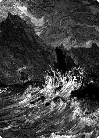 Island Art Card [Innistrad: Midnight Hunt Art Series] | RetroPlay Games