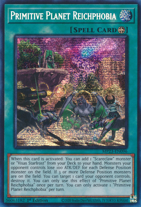 Primitive Planet Reichphobia [MP23-EN096] Prismatic Secret Rare | RetroPlay Games