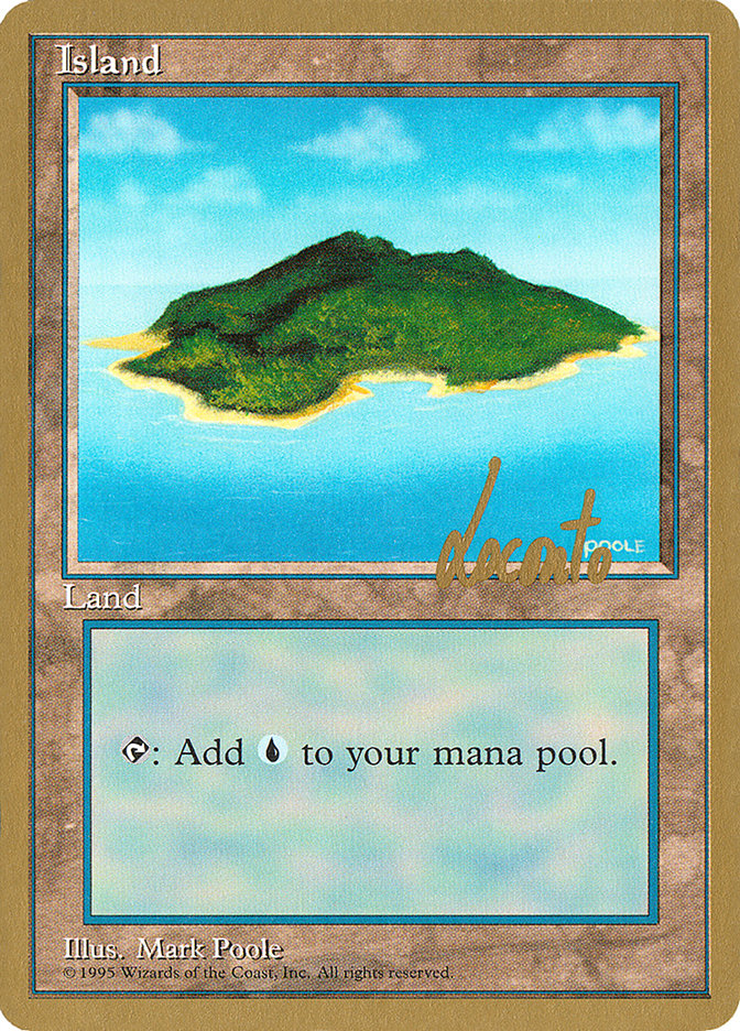 Island (ml367) (Michael Loconto) [Pro Tour Collector Set] | RetroPlay Games