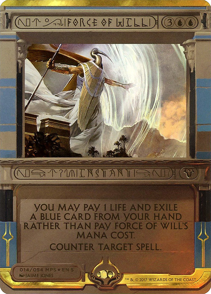 Force of Will (Invocation) [Amonkhet Invocations] | RetroPlay Games