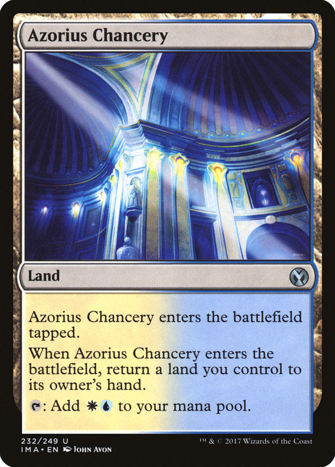 Azorius Chancery [Iconic Masters] | RetroPlay Games