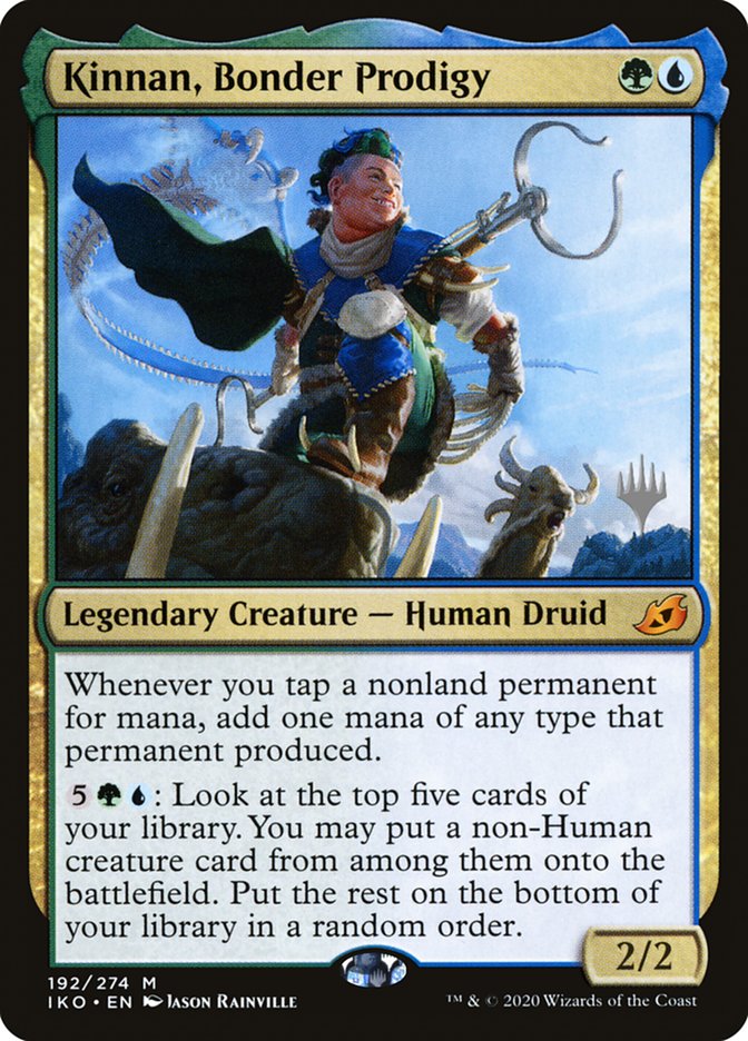 Kinnan, Bonder Prodigy (Promo Pack) [Ikoria: Lair of Behemoths Promos] | RetroPlay Games