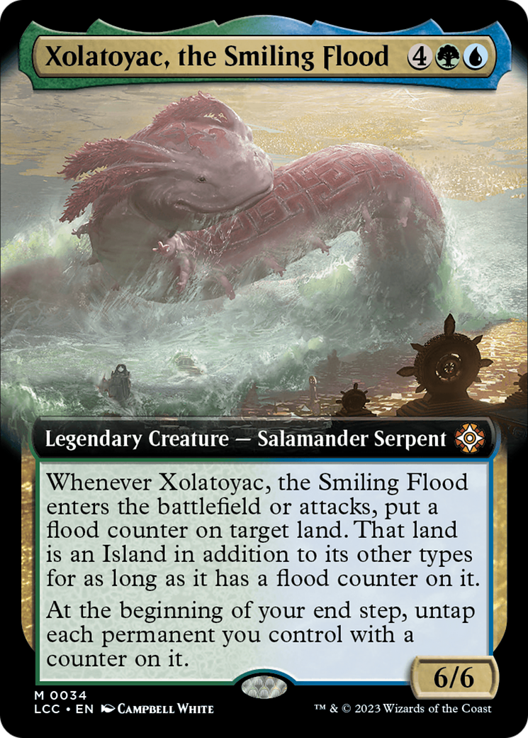 Xolatoyac, the Smiling Flood (Extended Art) [The Lost Caverns of Ixalan Commander] | RetroPlay Games