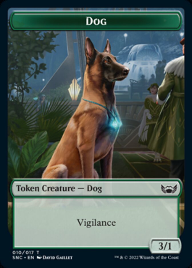 Devil // Dog Double-sided Token [Streets of New Capenna Tokens] | RetroPlay Games