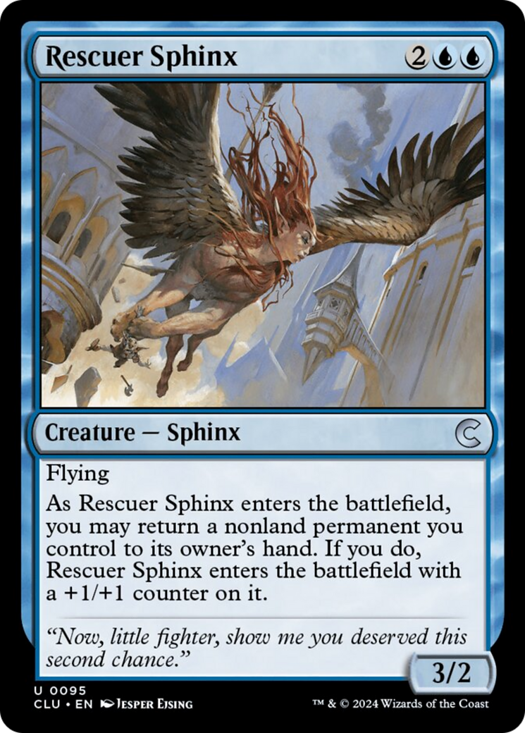 Rescuer Sphinx [Ravnica: Clue Edition] | RetroPlay Games